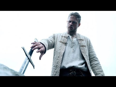 King Arthur Pulls the Sword out of the stone