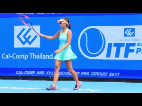 Cal-Comp & XYZprinting ITF Pro Circuit 2017 (Cheapchandej, Patcharin -Thandi, Karman Kaur ) 27-04-60