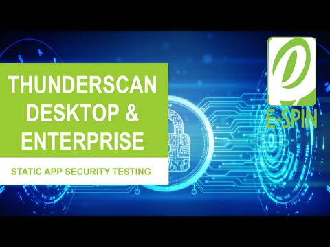 Static application security testing (SAST) with ThunderScan Desktop & Enterprise