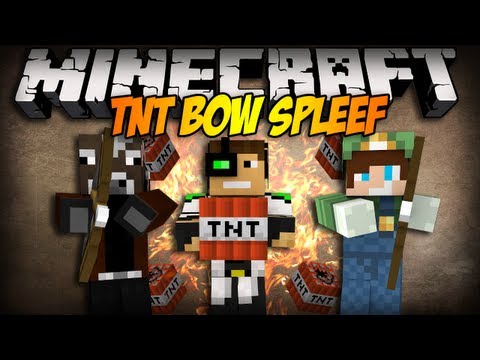 Minecraft Mini-Game: Wszyscy na Deltiego! - TNT Bow Spleef w/ MultiGameplayGuy, iDelti