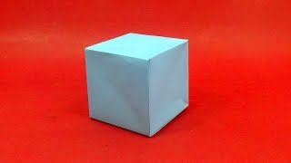 Easy Way To Make An Origami Paper Cube Box - Handm