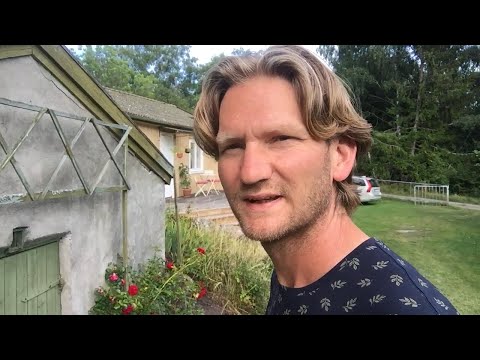 Bygga spalje för rosorna