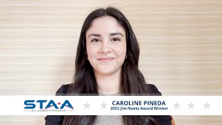 2022 Jim Nantz Award Winner Caroline Pineda's Message to Carlo Jimenez