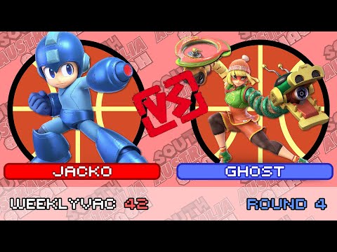 WeeklyVac 42 - SSBU - Jacko (Mega Man, King K.Rool) vs Ghost (Min Min)