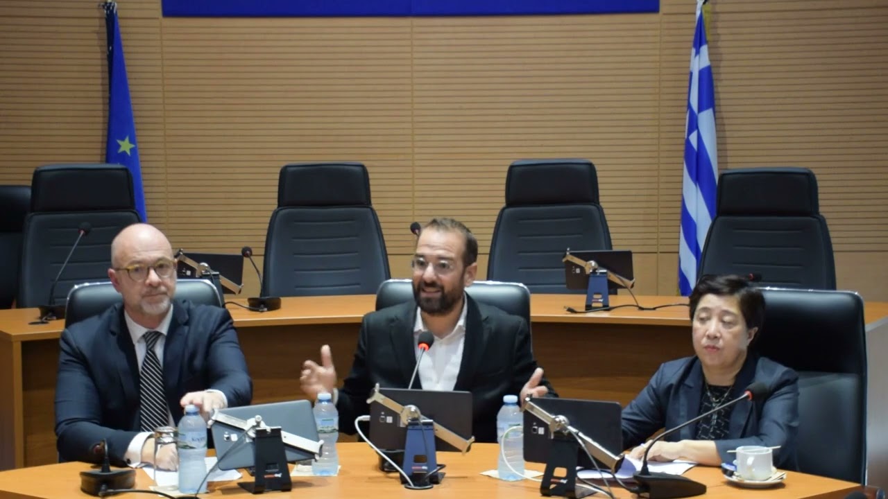 ΝΕΚΤΑΡΙΟΣ ΦΑΡΜΑΚΗΣ Ι ΣΥΝΑΝΤΗΣΗ ΕΡΓΑΣΙΑΣ ΜΕ  ΕΚΠΡΟΣΩΠΟΥΣ ΤΗΣ ΕΠΑΡΧΙΑΣ ZHEJIANG