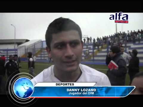 ALFA NOTICIAS -  DECLARACIONES DEL ENTRENADOR DEL DIM JULIO SANCHEZ Y JUGADOR DANNY LOZANO