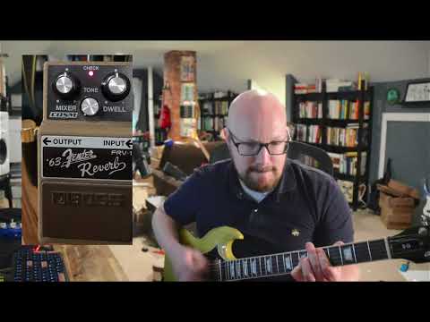 Boss '63 Fender Reverb - FRV1 | Pedal Demo & Review | No Talking