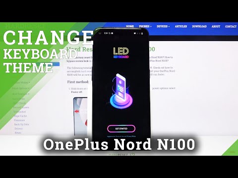 How to Download and Apply LED Keyboard in OnePlus Nord N100 – Colorful Keyboard