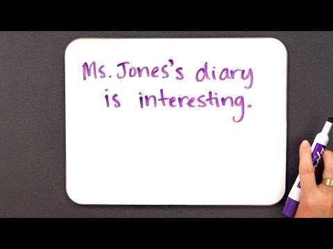 How to Use Apostrophes | Grammar Lessons