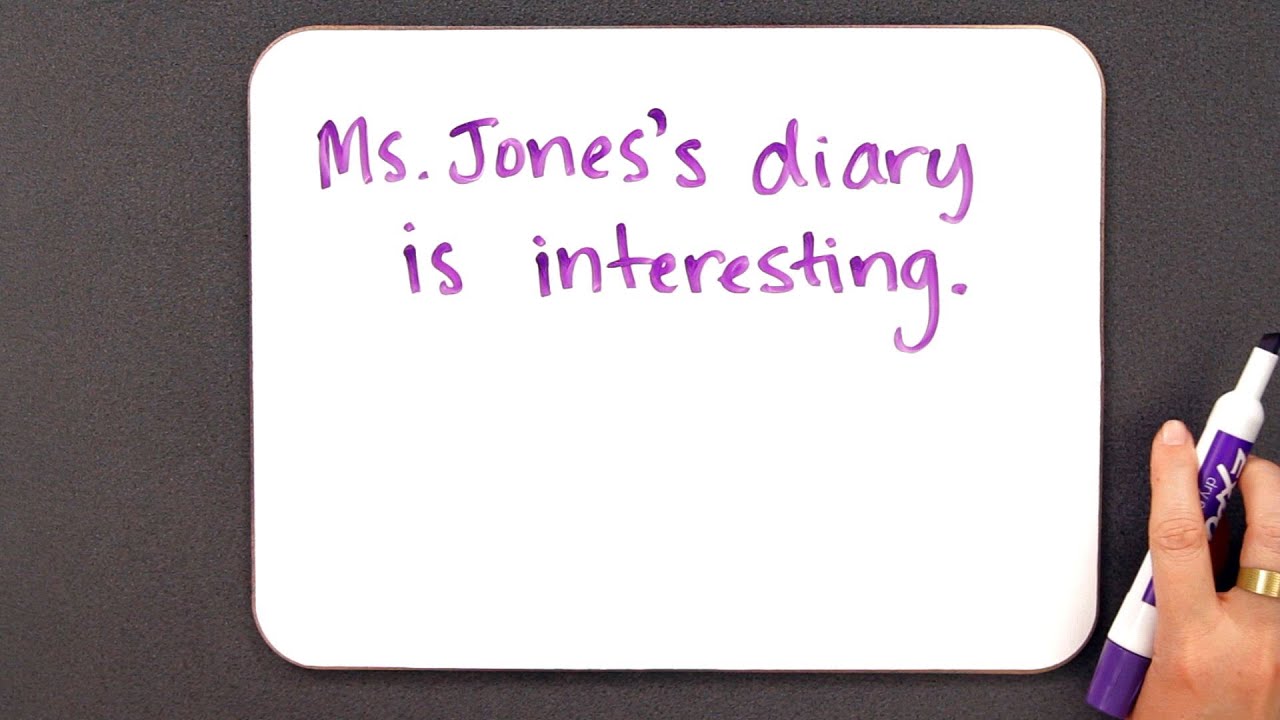 How to Use Apostrophes | Grammar Lessons