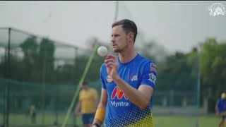 Jason Behrendorff Bowling Practice For CSK | Fastbowling Addicts