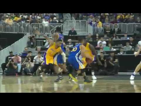 Stephen Curry Getting Saucy   Warriors vs Lakers   October 15, 2016   2016 17 NBA Preseason