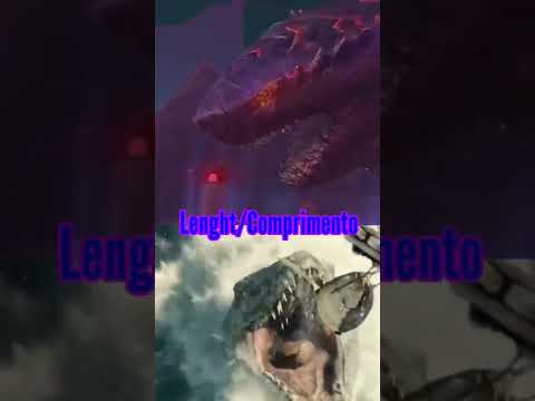 Mosasaurus (Movies) Vs Colossus 04 (jwtg) #jurassicworld #mosasaurus #megalodon
