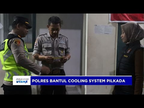 UPAYA WUJUDKAN PILKADA AMAN, POLRES BANTUL SAMBANGI SATPAM