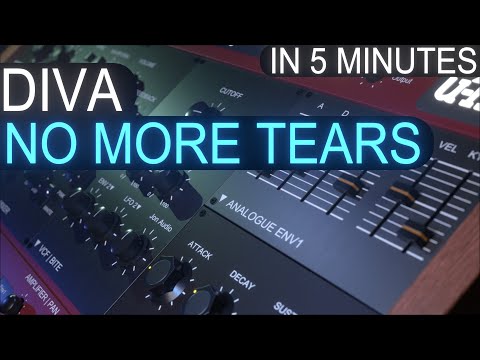 A sad vibrato lead with u-he Diva in 5 minutes | Sound Design Tutorial
