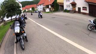preview picture of video 'Amazing Big Biker-Crew / Motorrad-Treffen Wilsingen 30.06.2012'