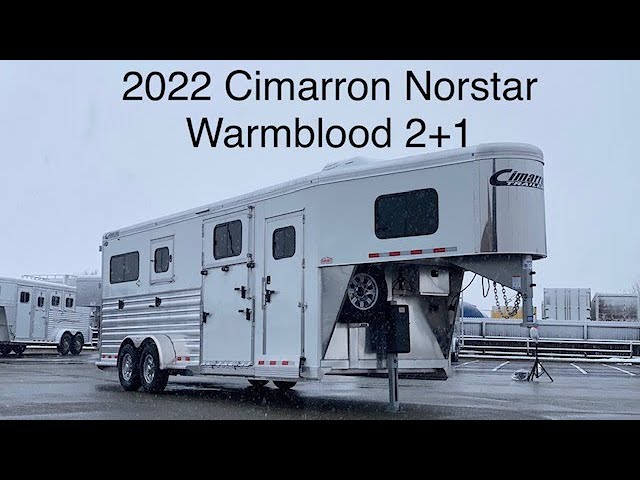 Preview image of 2022 Cimarron Norstar Warmblood 2+1 youtube video