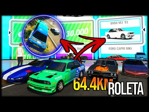 Forza Horizon 4 - 64.4KM RACE with a ROULETTE CAR: Can it FLY?