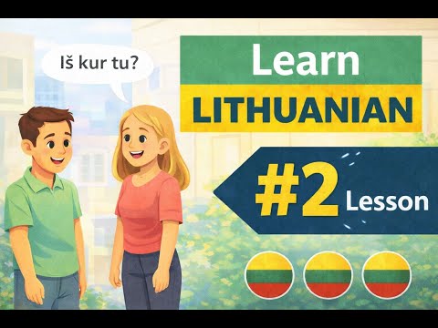 Learn Lithuanian #2: Countries and languages