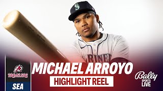 Mariners SS Michael Arroyo 2025 Minor League Baseball Highlights | Bally Sports Live