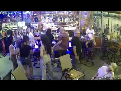 Thai bar brawl