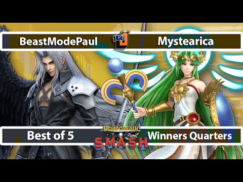 The Boardwalk Monthly - BeastModePaul (Sephiroth) vs Mystearica (Palutena) - Winners Quarters - SSBU