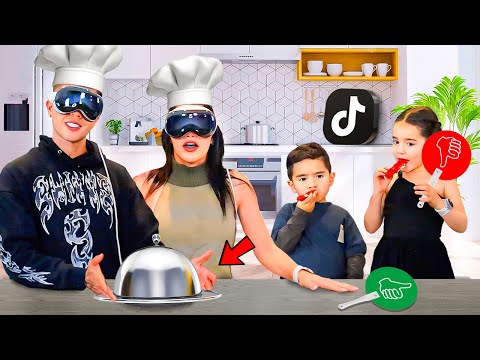 Cocinando receta de TIKTOK para KIMA y JUANITO con los APPLE VISIÓN PRO 👨🏻‍🍳 Juan de Dios Pantoja