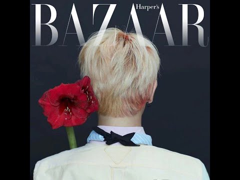 Lee Taeyong cut for behind the scenes for harpers bazaar China
