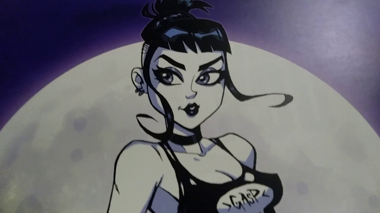 Goth Ghost Girl Comic Book Kickstarter Unboxing