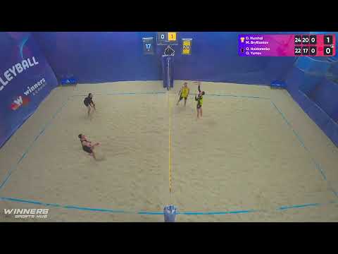 04:35 D.Hurshal / M.Brylliantov - O.Haidarenko / O.Yurtov | Winners Beach Volleyball