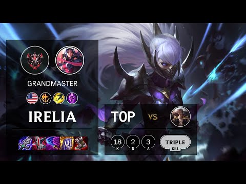 Irelia Top vs Sett - NA Grandmaster Patch 11.5