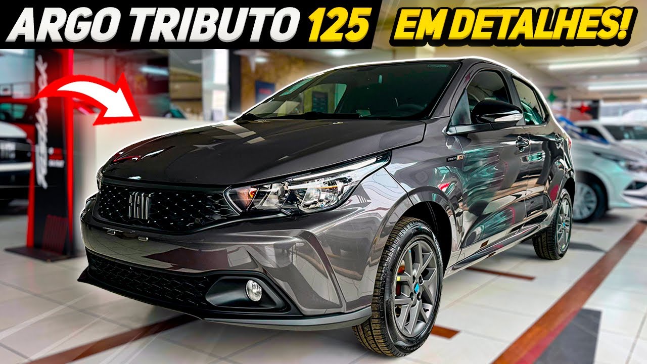 ACABA DE CHEGAR NOVO ARGO 2025 DRIVE TRIBUTO 125 ANOS