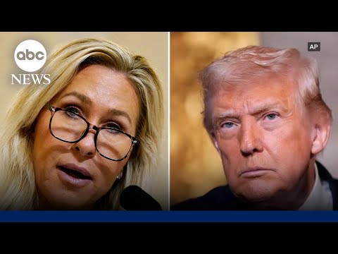 Marjorie Taylor Greene makes new allegations in fallout with Trump