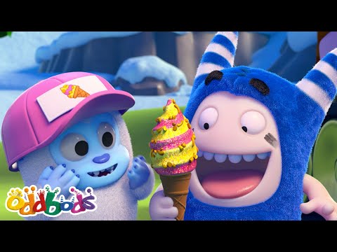 Pogo's Ice cream adventure!🍦 | Oddbods | Monster Cartoon for Kids