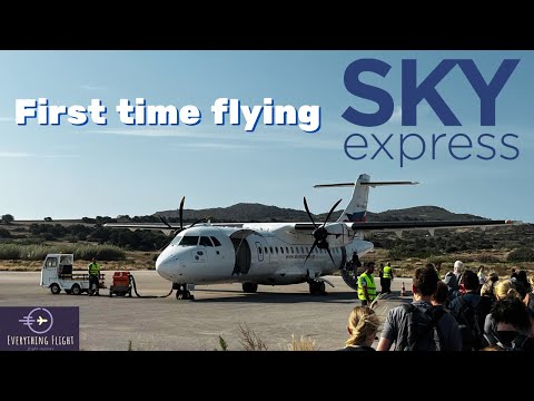 Short & Sweet: Milos to Athens on SKY Express ATR 42-500 | Flight Review
