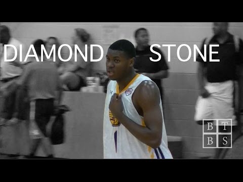 Diamond Stone throws down monstrous one-handed dunk @ Under Armour Finals [2015/Young Legends]