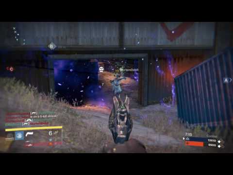 1 Warlock vs. 6 Guardians