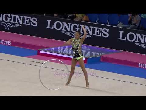 Karla DIAZ ARNAL (MEX) hoop - 2015 Stuttgart worlds Qualifs
