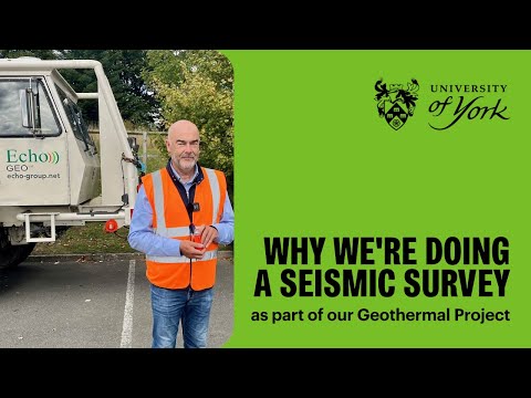 University of York: Why we're doing a seismic survey