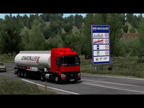 ETS2 Renault T Range 460 Osijek - Szeged