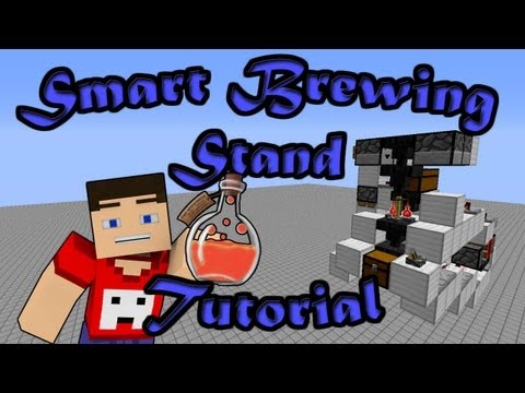 MegaRoyalGames - How to Build an Automatic Refilling "Smart Brewing Stand!" - Minecraft 1.6.2 Tutorial