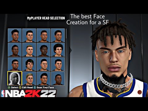 The Best Face Creation For SF ON NBA 2K 22 *NEW