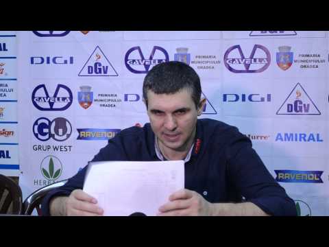 Declarație Cristian Achim după meciul cu Timba