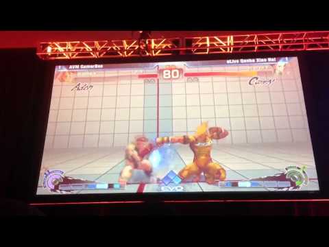 AVM GamerBee (Adon) vs eLive Qanba Xiao Hai (Cammy) EVO2012