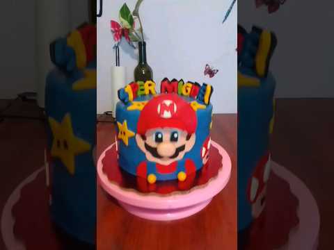 pastel de Mario #pastelescaseros  #mariobros  #pasteles  #pastel de zanahoria