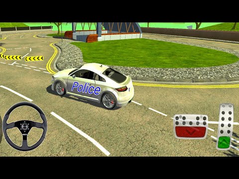 real police car driving-Multi floor Garage driver Android new games 2022 #335