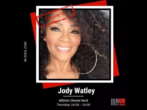 Jody Watley chatting with Ronnie Herel on Mi-Soul Radio (UK)