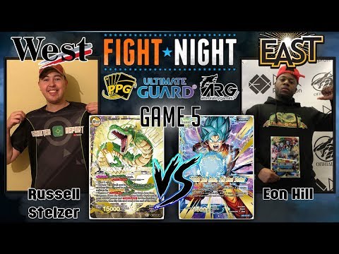 [DBS TCG] East vs West Fight Night Day 1 - Russell Stelzer VS Eon Hill - Game 5