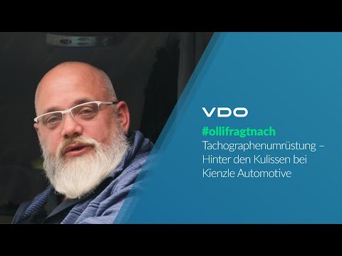 Tachographenumrüstung – Hinter den Kulissen bei Kienzle Automotive #ollifragtnach