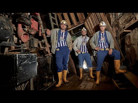 Glück auf! Zur Einstimmung auf die neue Saison ging es für Paco, Sören & Florian in den Schacht!